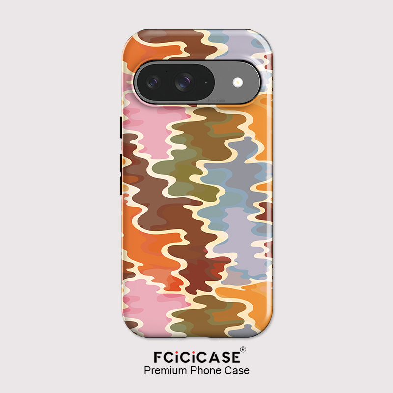Google Pixel 9 - Fcicicase Acryl Matte Telefoonhoesje voor Google