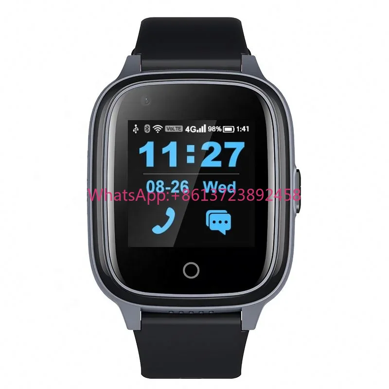 Fall Detection Watch - 4G Senioren smartwatch D32 hanger met