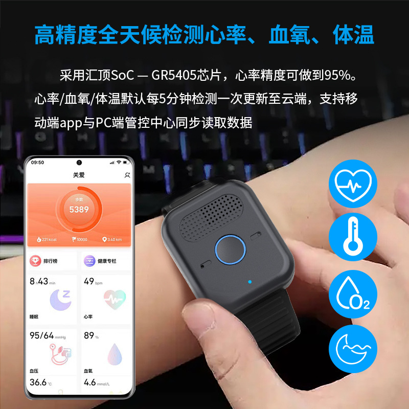 Ouderenhorloge met 5G-kaartpos - Fall Detection Watch recensie en prijs